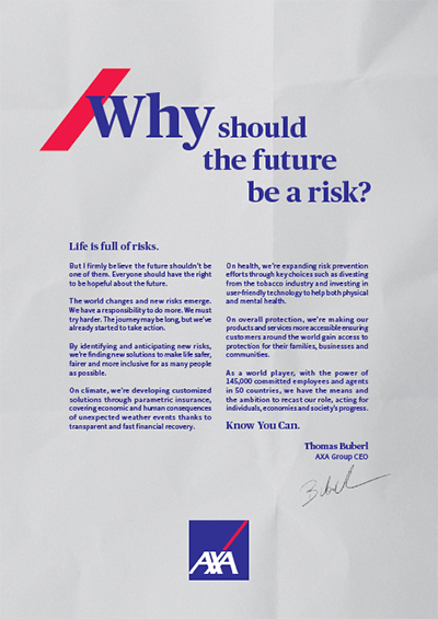 AXA Manifesto